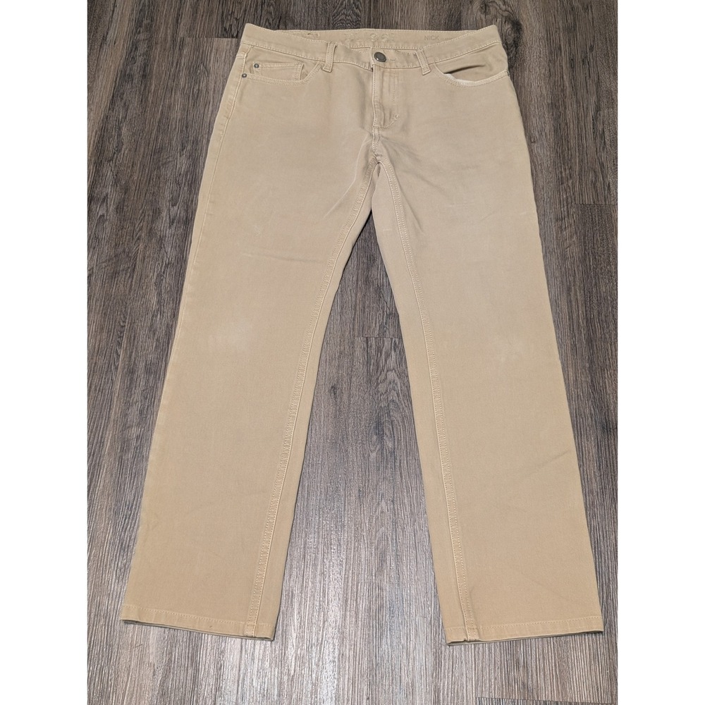 DL1961 Nick‎ Classic Slim Dune Tan Khaki Pants Size 32 Premium Denim
